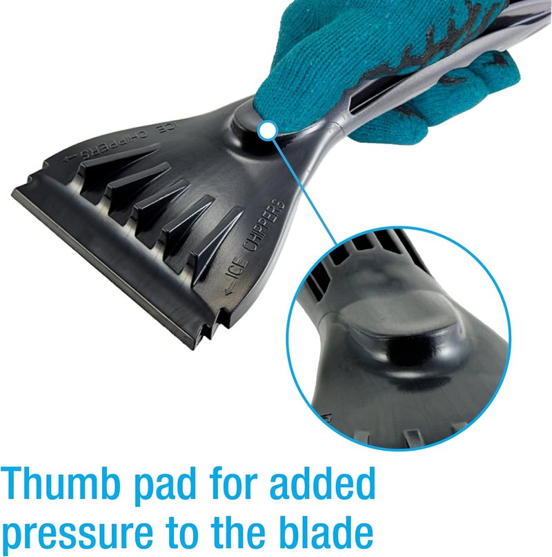 Subzero 2-16211 9" Ice Ripper Ergonomic Ice Scraper for Car, SUV, Truck, Jeep, 2-Pack - Image 4